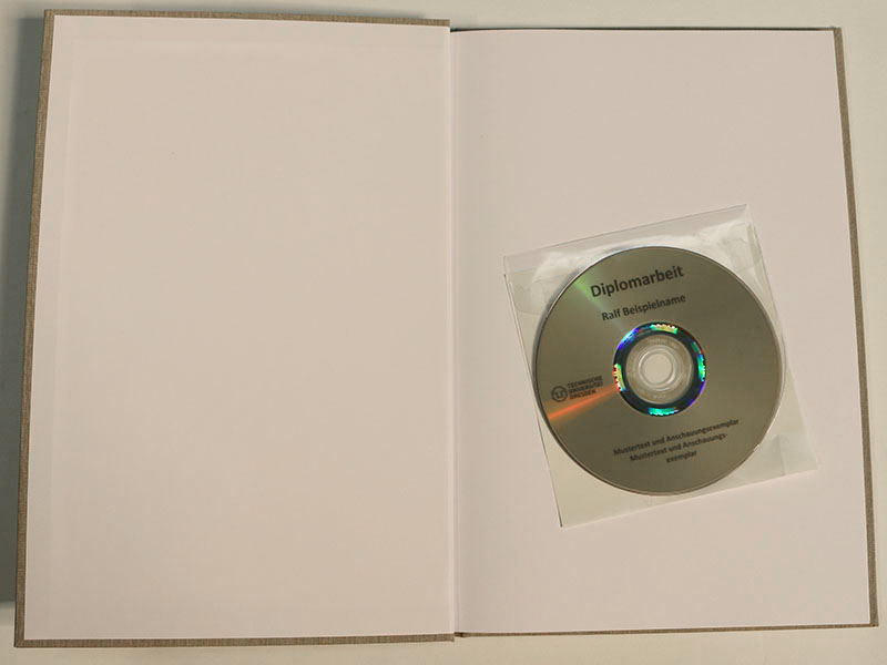 LightScribe CD/DVD mit Hülle